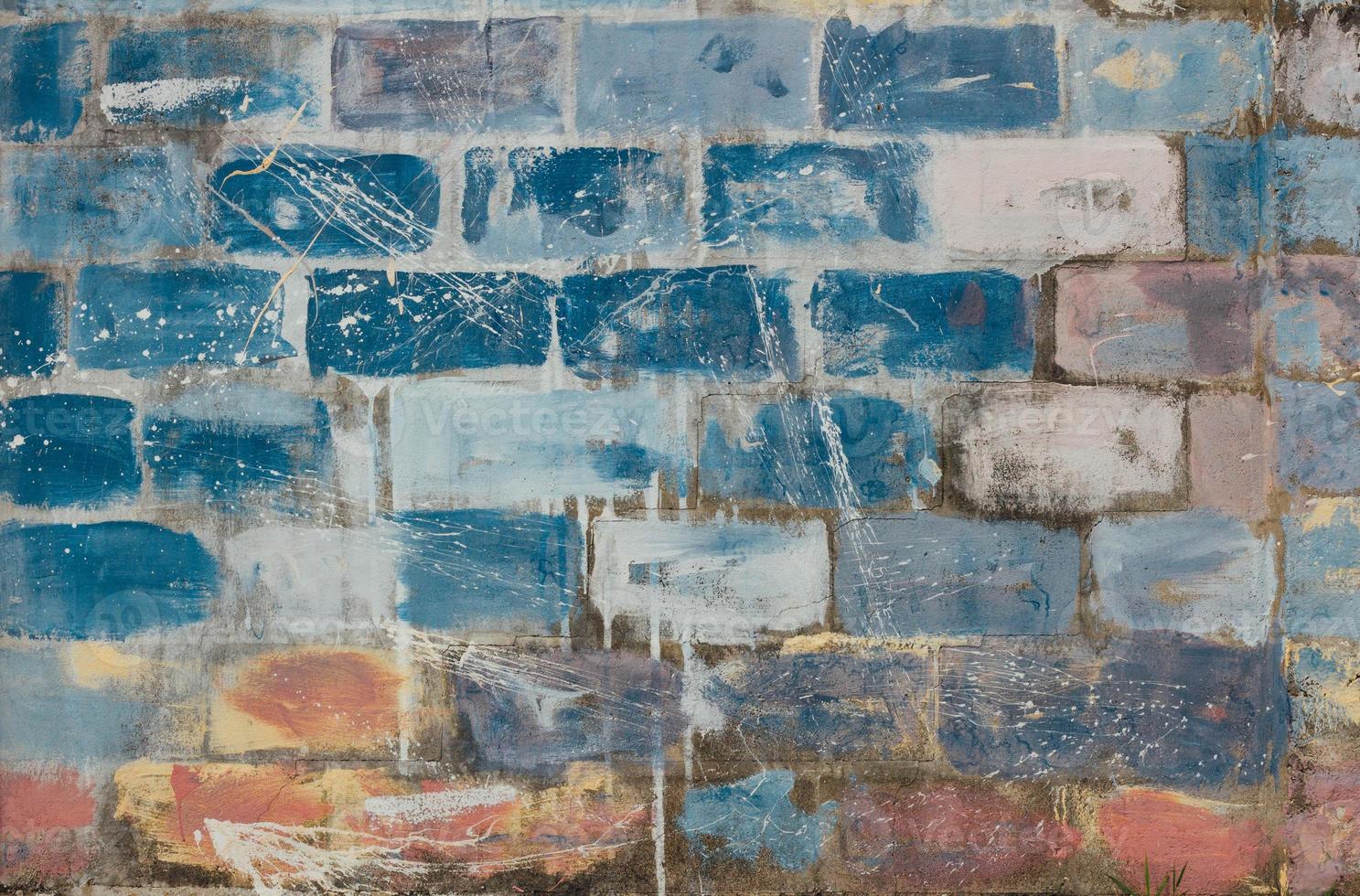 sfondo muro vintage da cemento e cemento, colore grunge foto