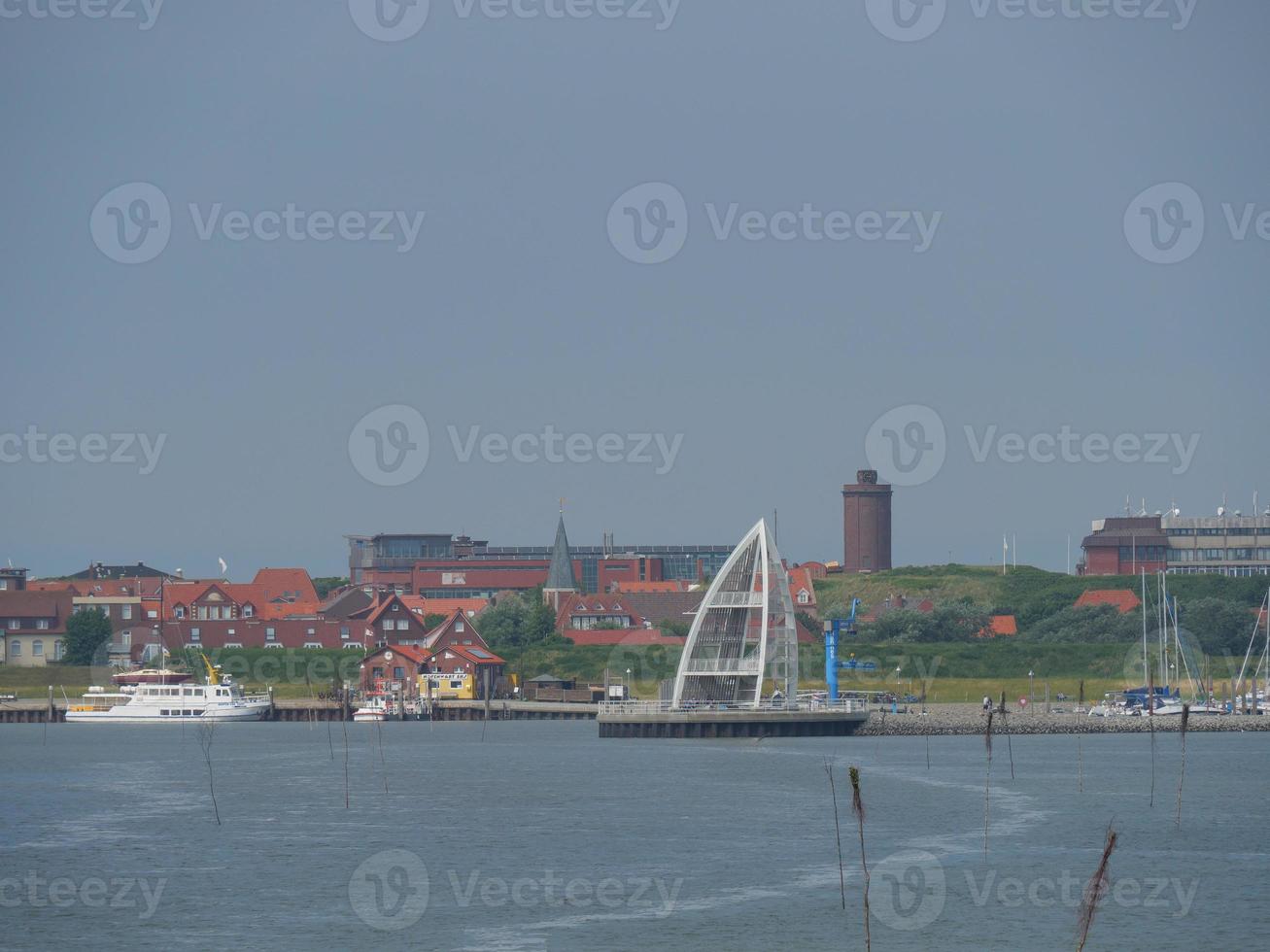 isola juist nel mare del nord tedesco foto