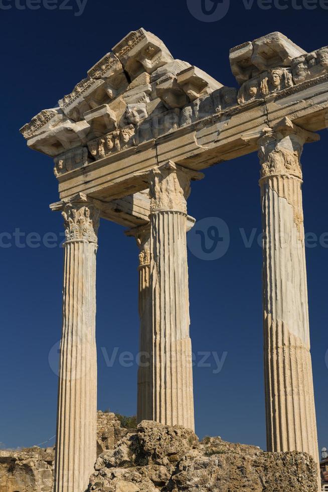 apollo tempio di lato foto