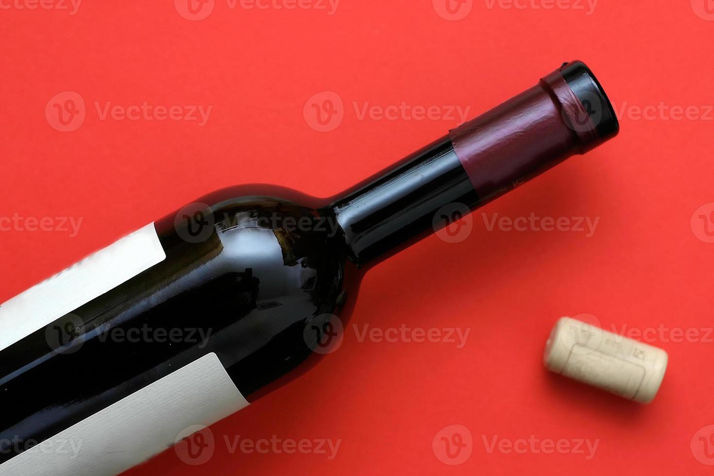 Bottiglia di vino foto