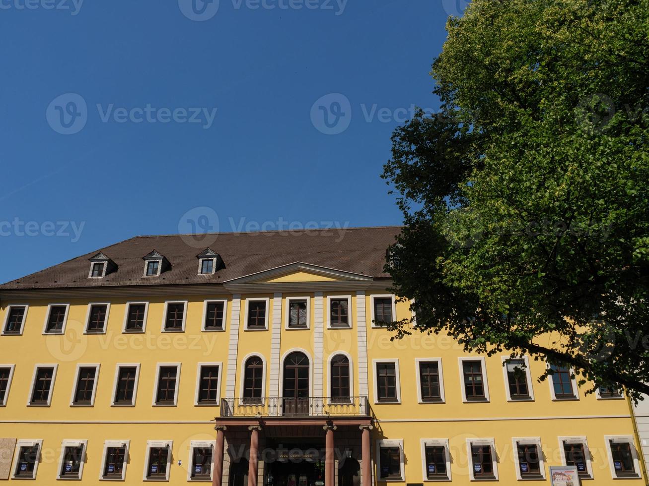 la città di Wuerzburg sul fiume principale foto