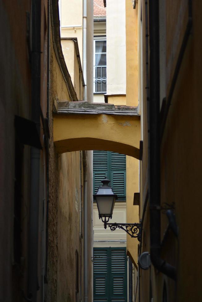 tipica stradina italiana foto