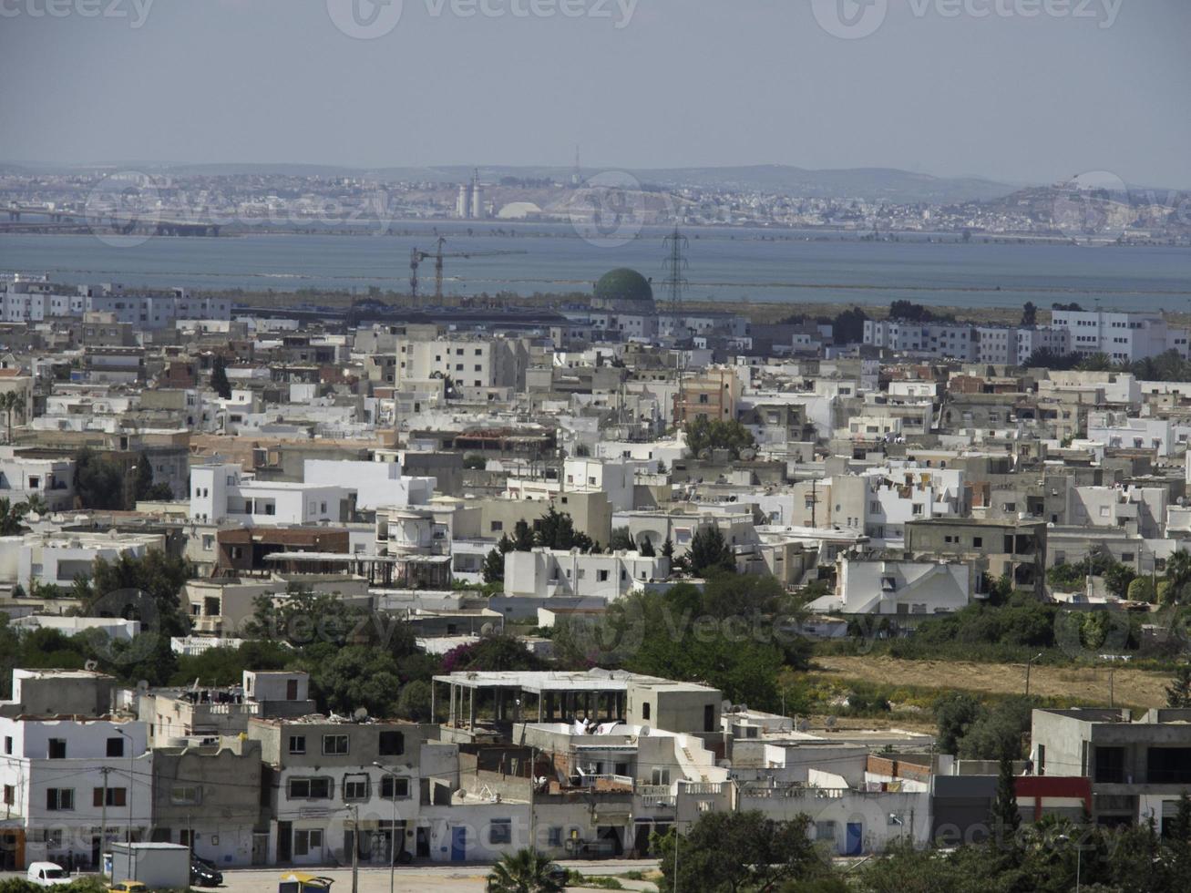 la città di tunisi in tunisia foto