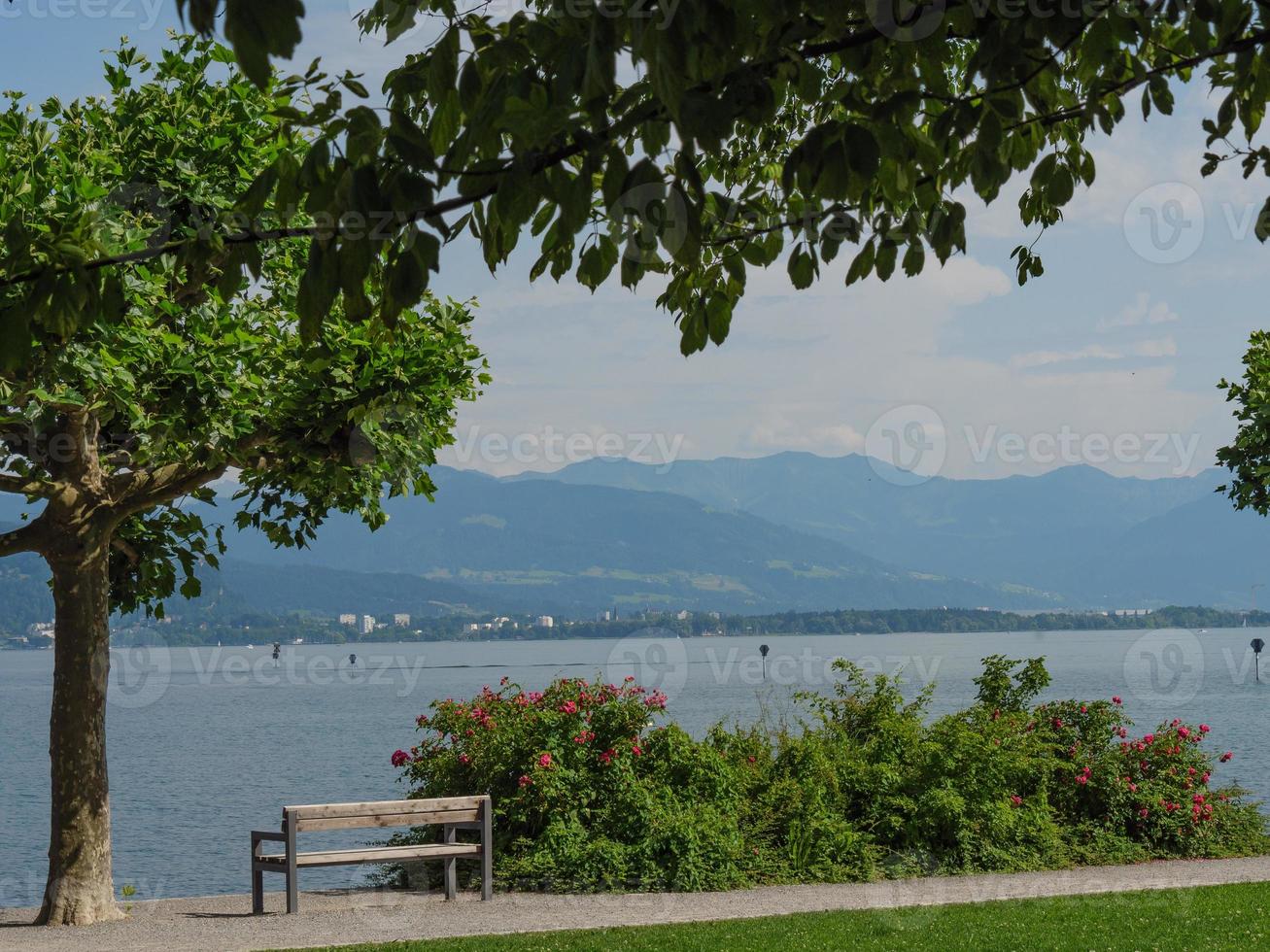 lindau e bregenz sul lago di costanza foto