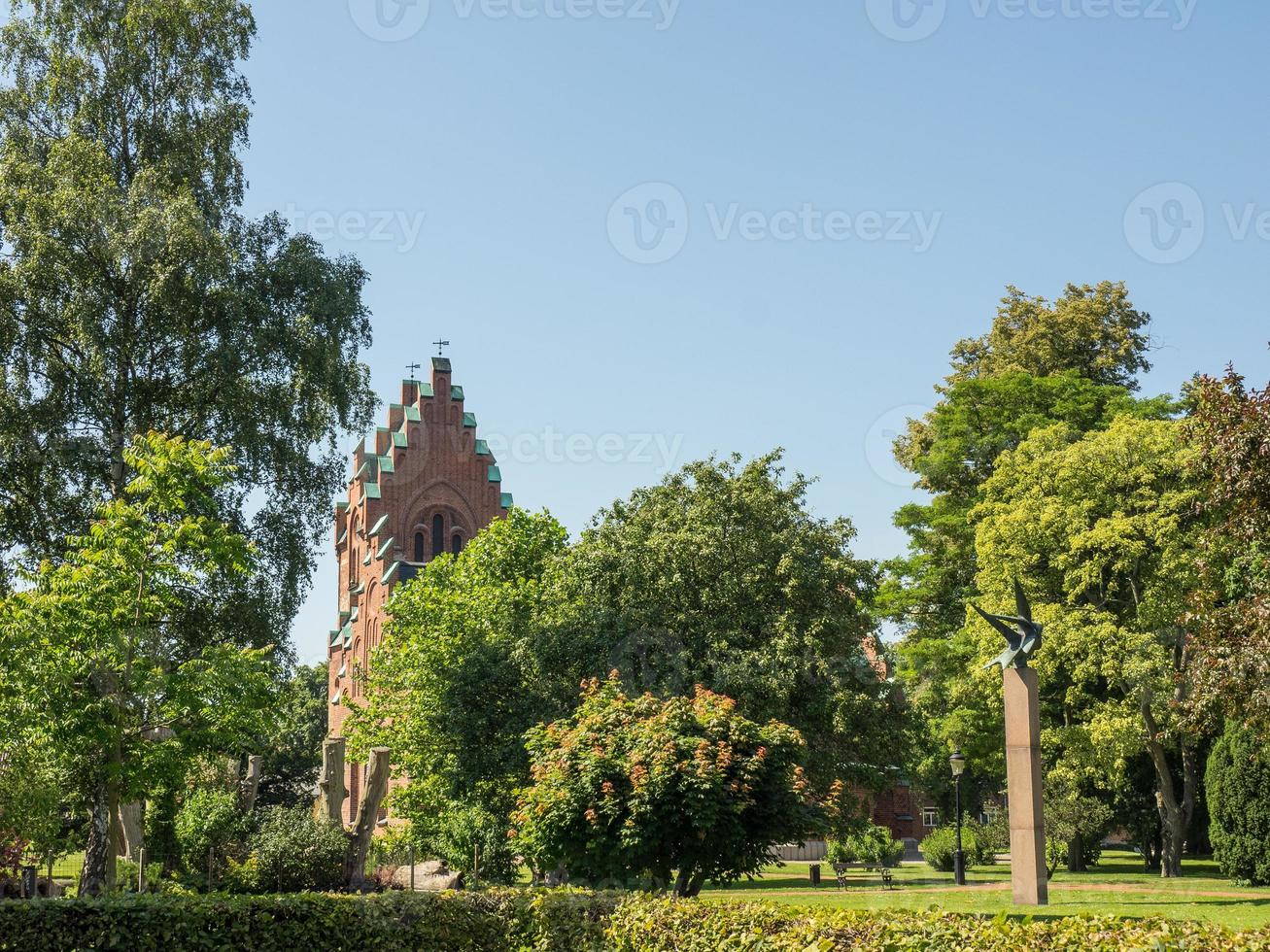 la città di Trelleborg in Svezia foto