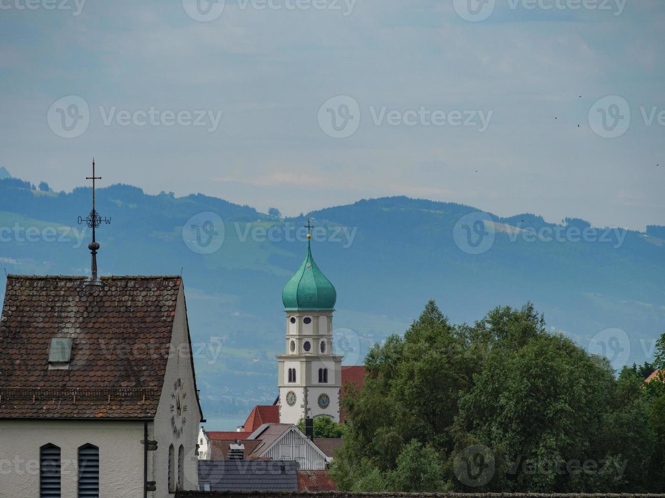 lindau e bregenz sul lago di costanza foto