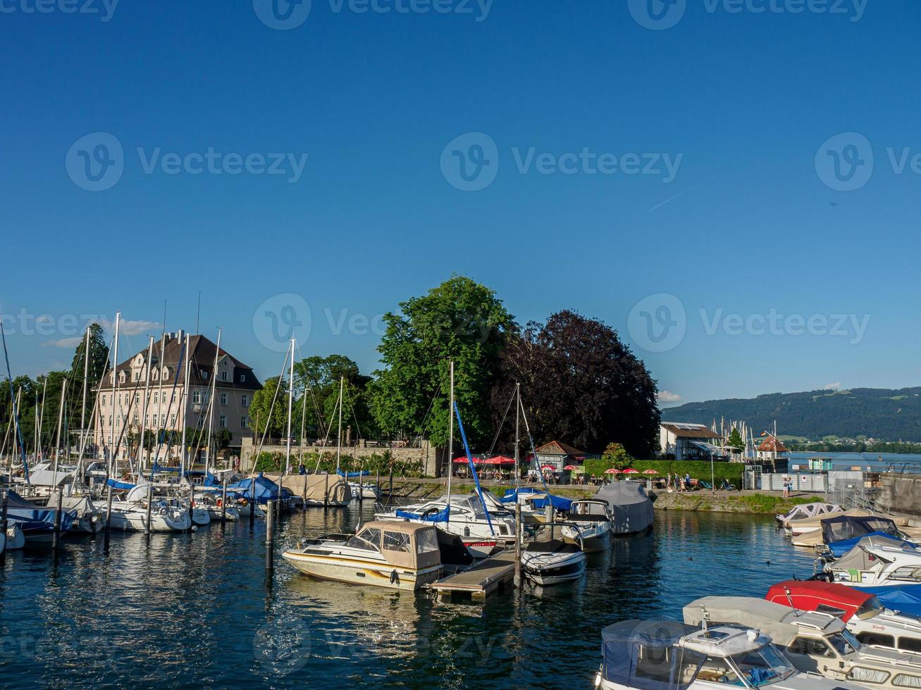 la città di lindau sul lago di costanza foto