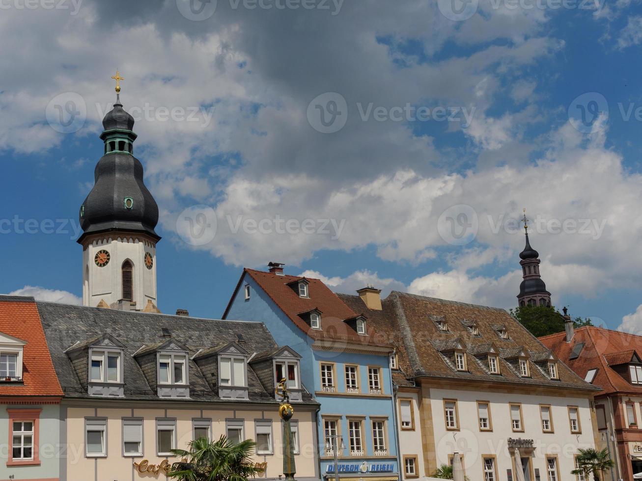 la città vecchia di Spira in Germania foto