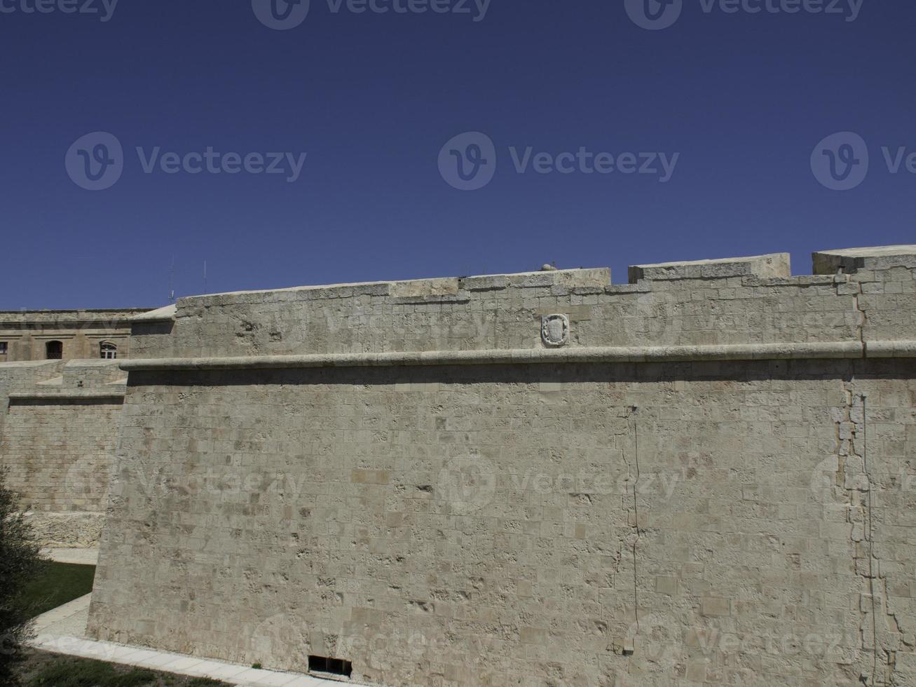 la città vecchia di Medina a Malta foto