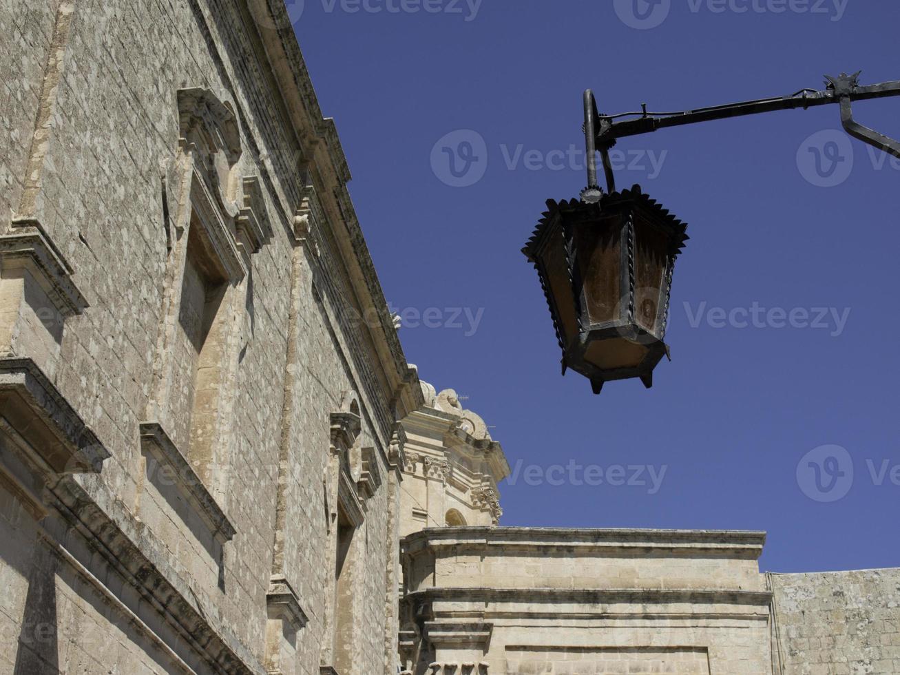 la città vecchia di Medina a Malta foto