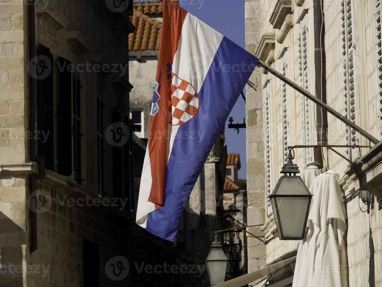 la città di dubrovnik in croazia foto