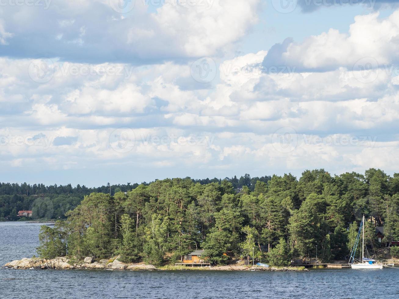 il mar baltico in svezia foto