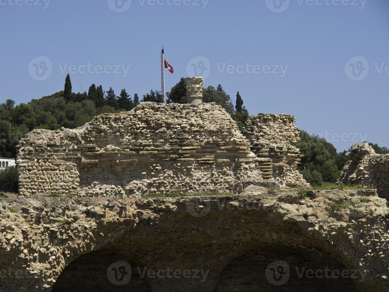 la città di tunisi in tunisia foto