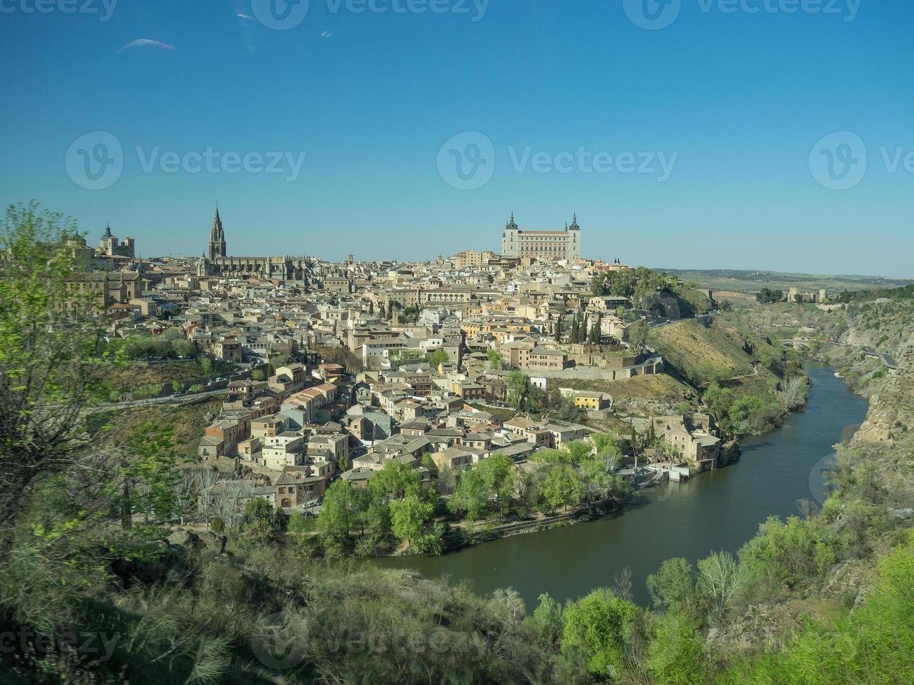 la città vecchia di toledo in spagna foto