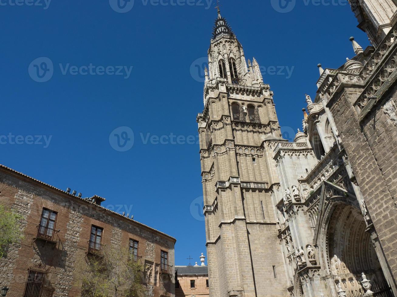 la città vecchia di toledo in spagna foto