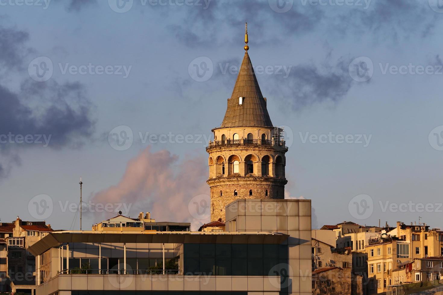 Torre di Galata a Istanbul, Turchia foto