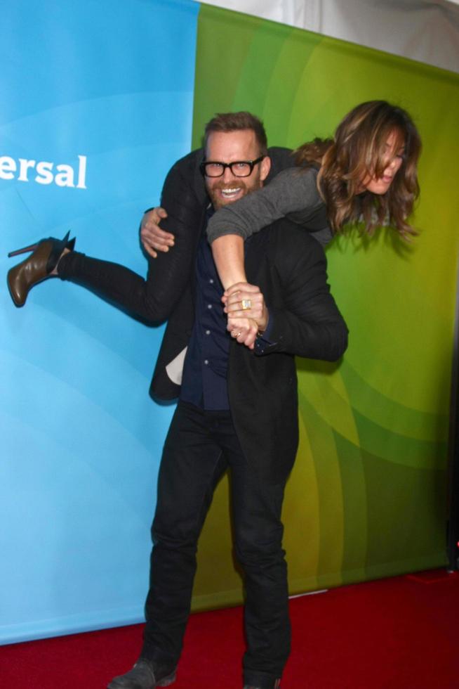 los angeles, 6 gennaio - bob harper, jillian michaels partecipa al tour stampa invernale tca nbcuniversal 2013 al langham huntington hotel il 6 gennaio 2013 a pasadena, ca foto