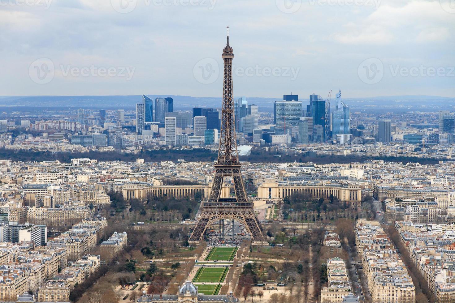 paesaggio urbano di Parigi foto