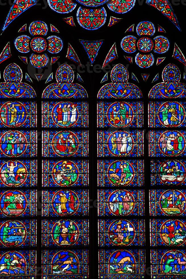 finestra di Notre Dame foto