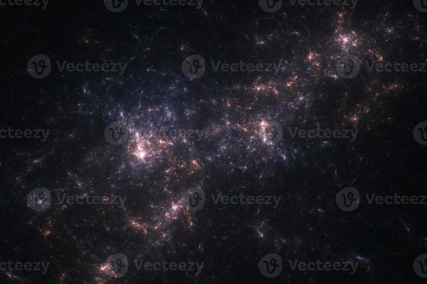 rendering 3d di struttura della galassia. cosmo, sfondo della nebulosa spaziale nello stile futuristico della scienza e della tecnologia foto