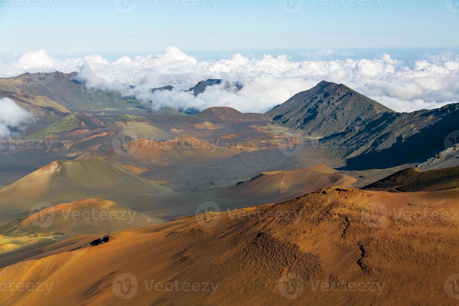 cratere di Haleakala foto