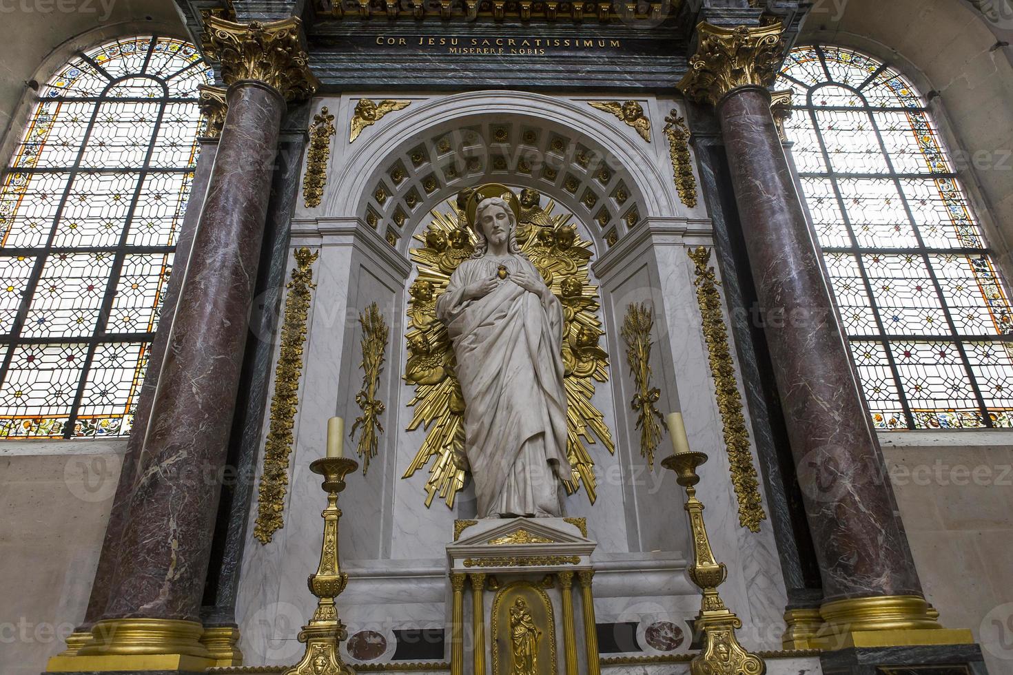 chiesa di saint-paul saint-louis, parigi, francia foto