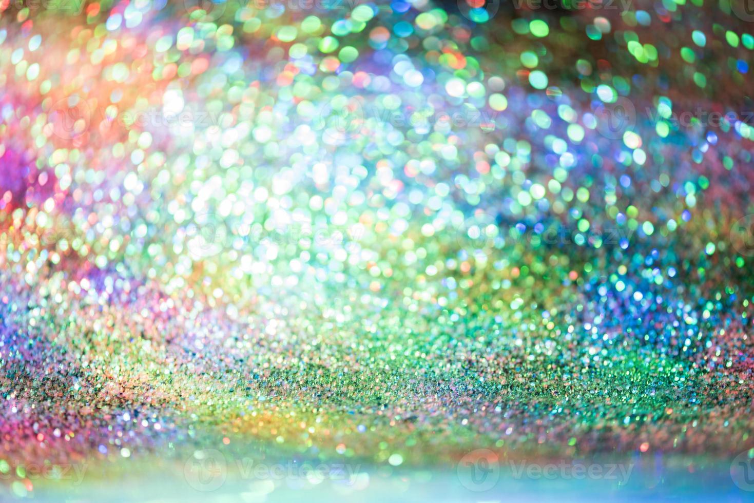 bokeh glitter colorfull sfocato sfondo astratto per compleanno, anniversario, matrimonio, capodanno o natale foto