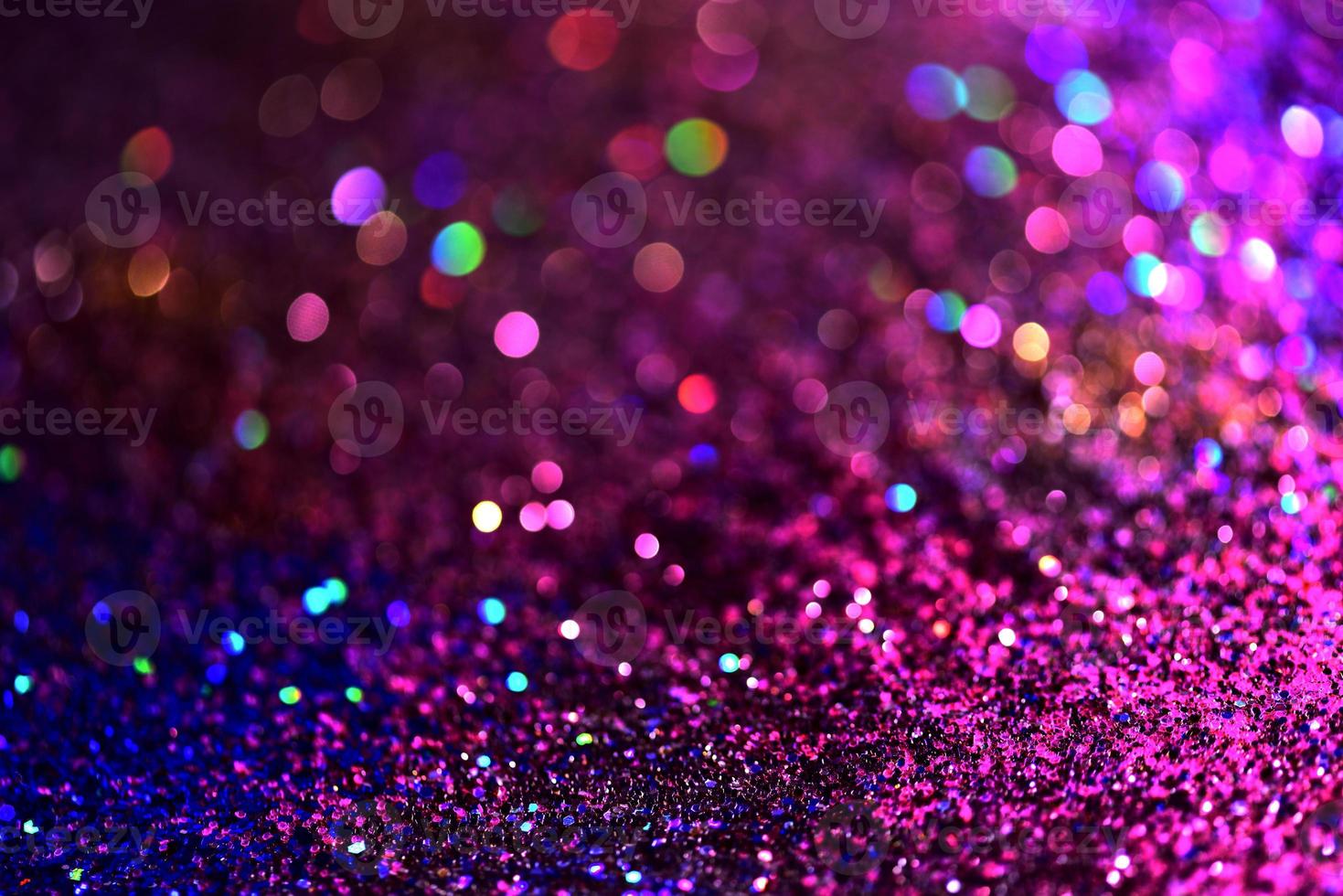 bokeh glitter colorfull sfocato sfondo astratto per compleanno, anniversario, matrimonio, capodanno o natale foto