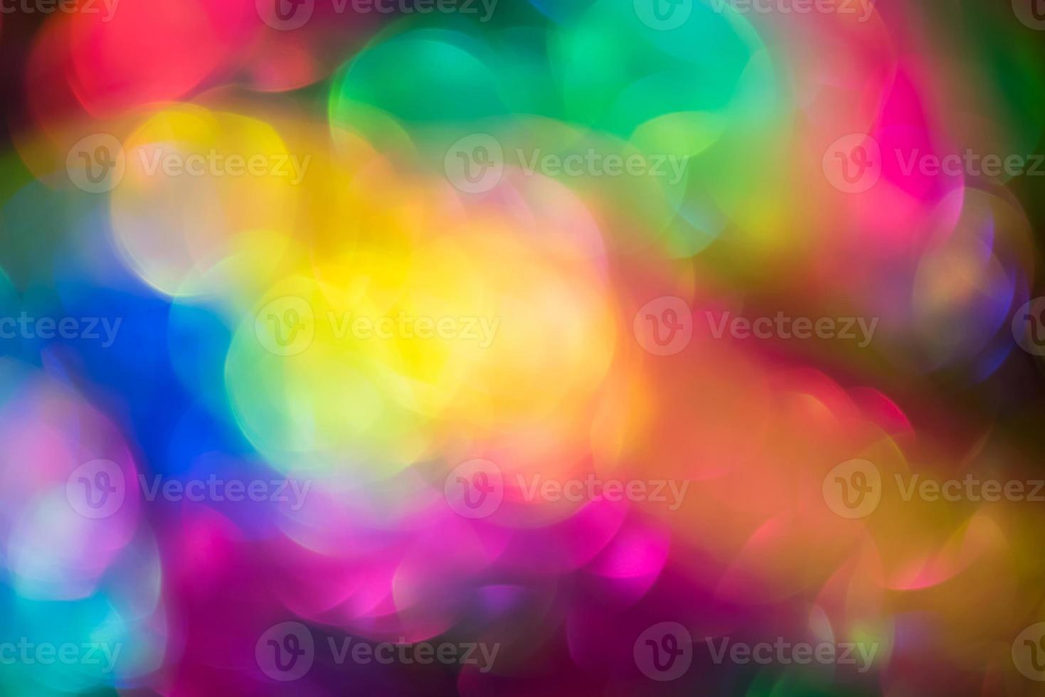 effetto bokeh glitter colorato sfocato sfondo astratto per compleanno, anniversario, matrimonio, capodanno o natale foto