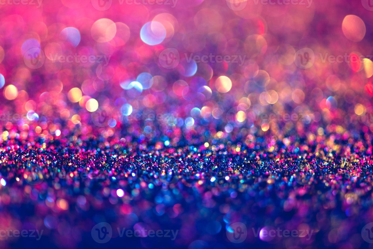 bokeh glitter colorfull sfocato sfondo astratto per compleanno, anniversario, matrimonio, capodanno o natale foto