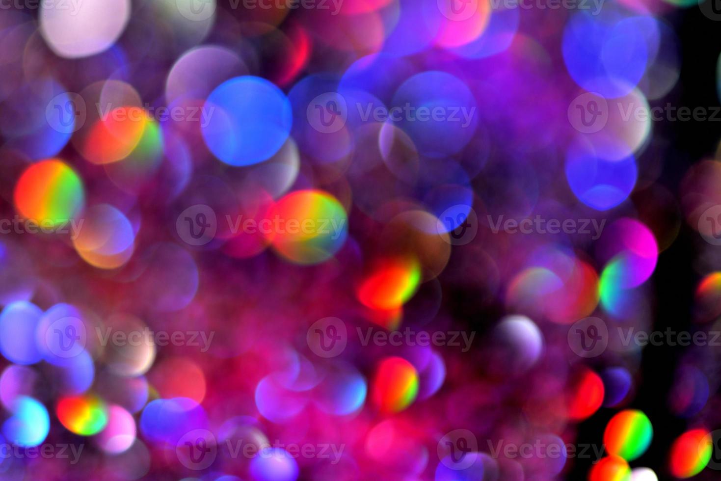 bokeh glitter colorfull sfocato sfondo astratto per compleanno, anniversario, matrimonio, capodanno o natale foto