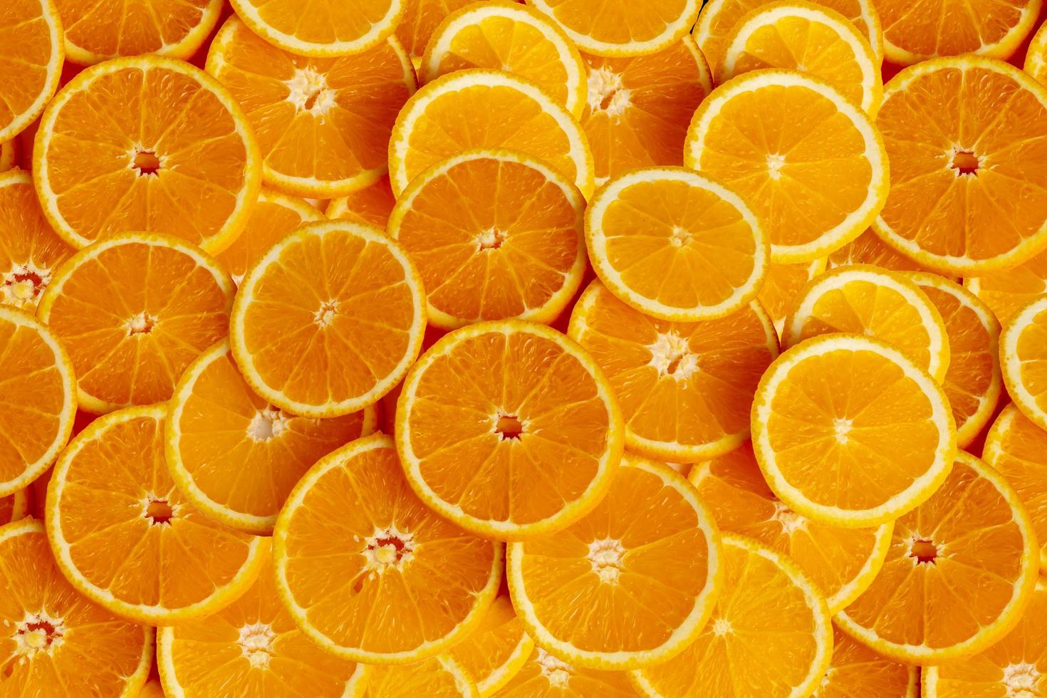 sfondo e texture full frame frutti arancioni foto