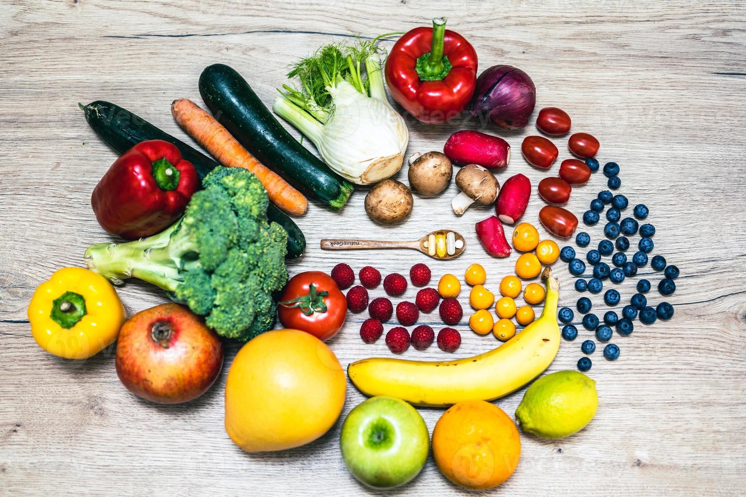 integratori alimentari per uno stile di vita sano foto