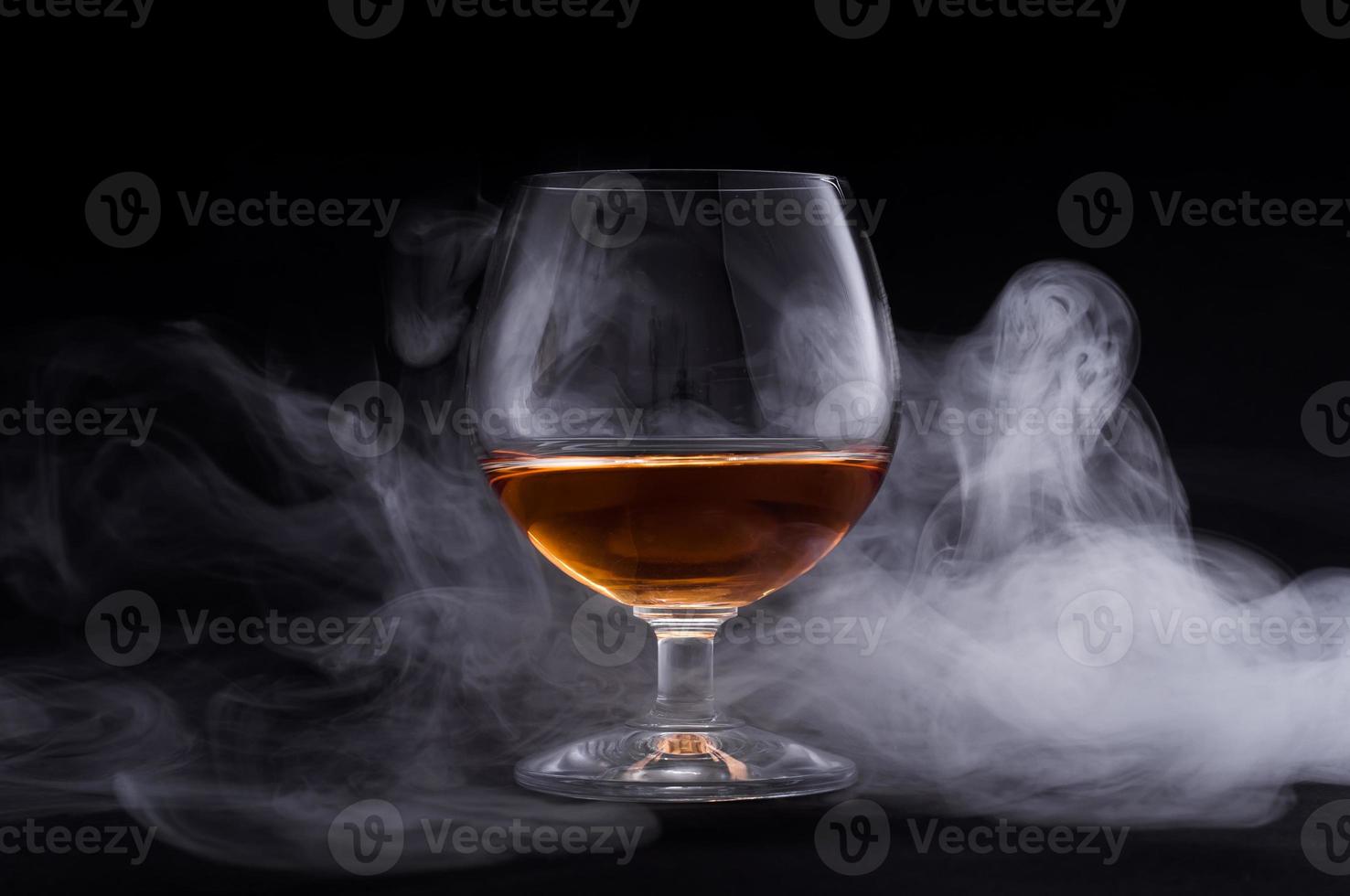 cognac in vetro foto