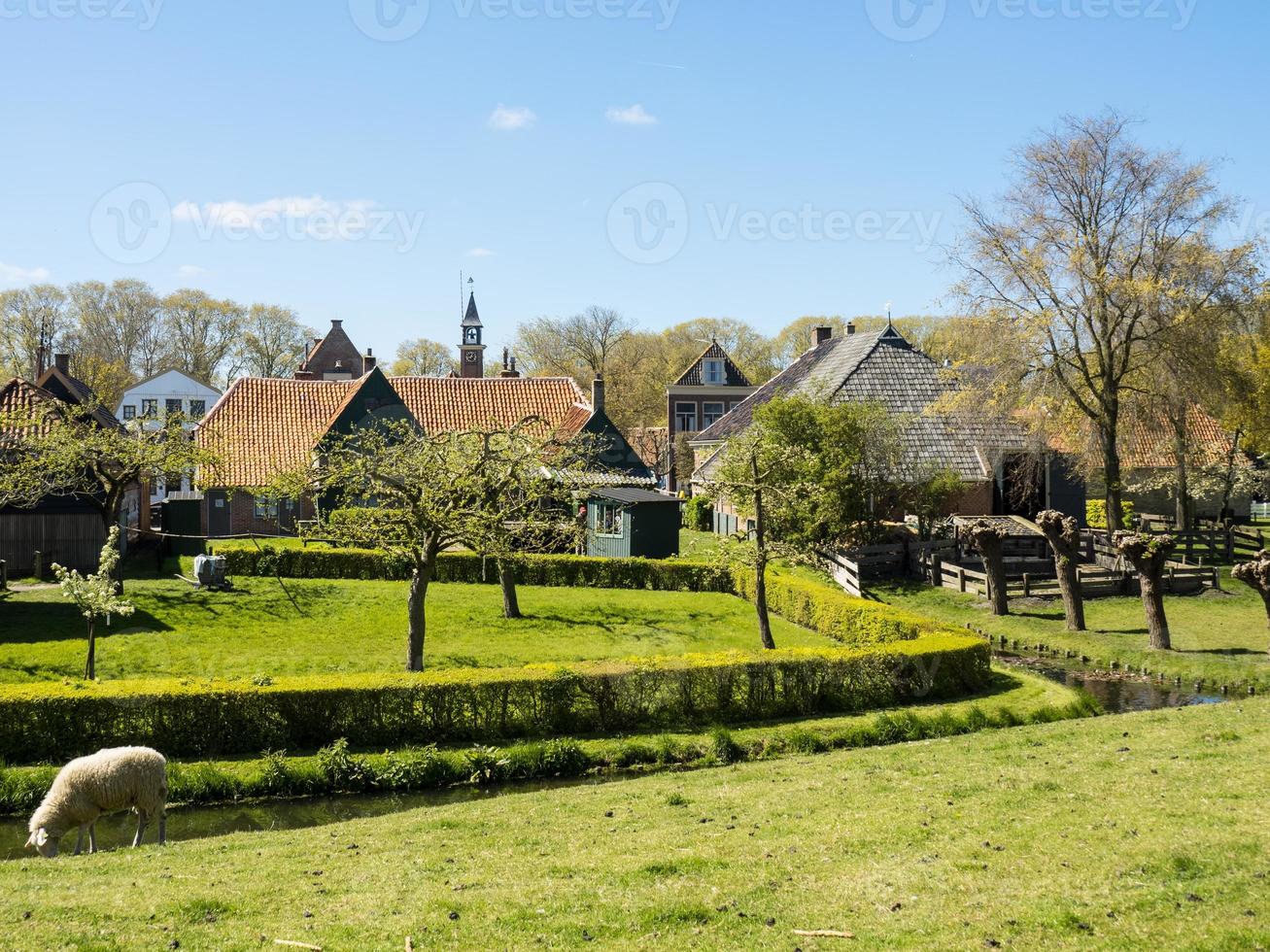 la città olandese enkhuizen foto