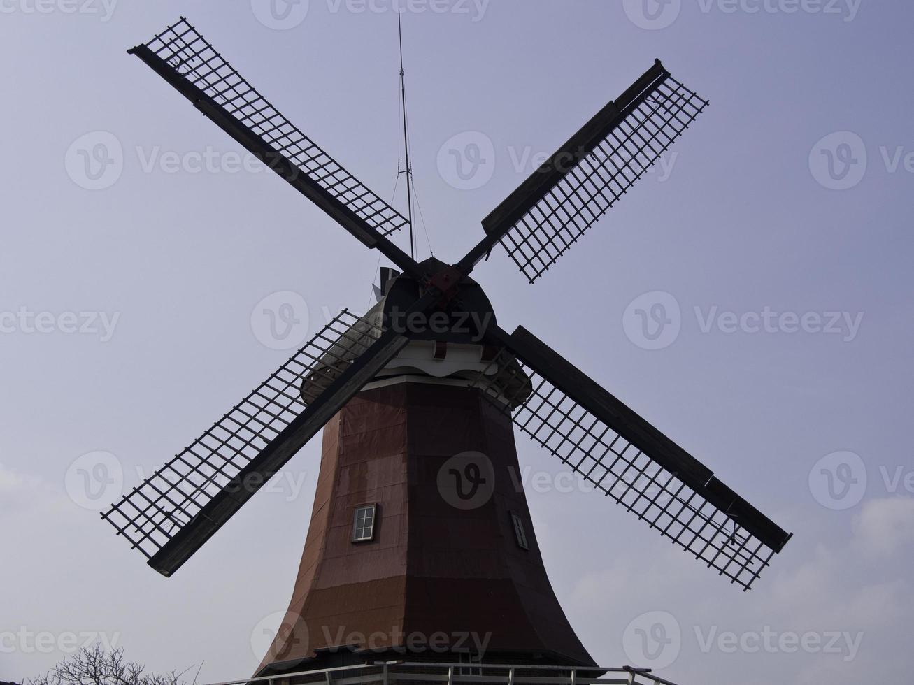 greetsiel nel mare del nord tedesco foto