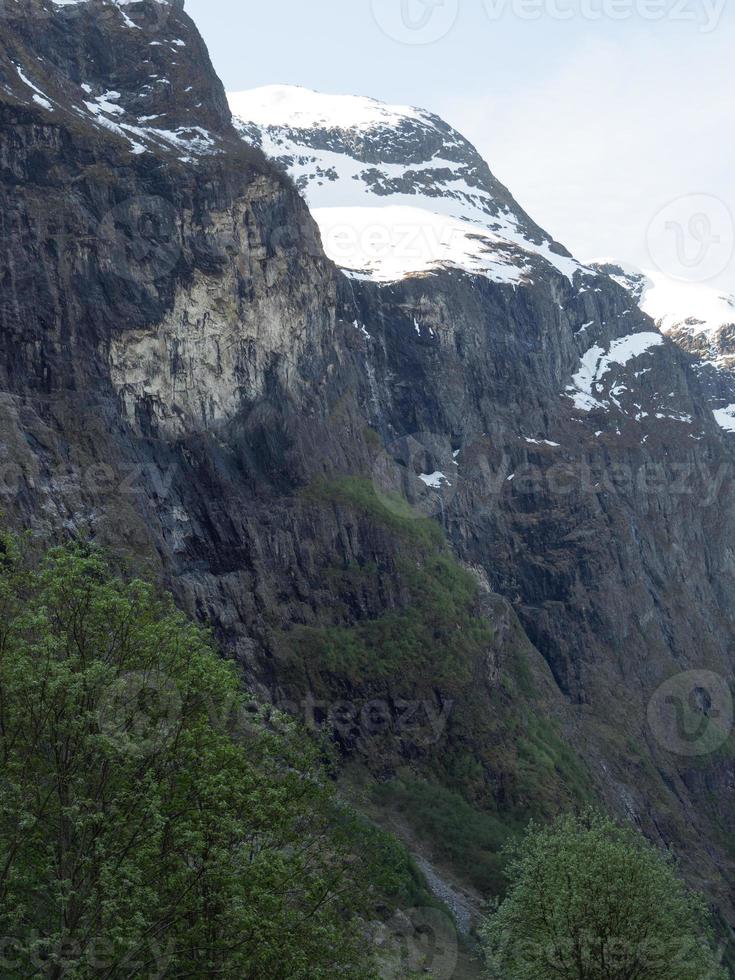 il villaggio di flam in norvegia foto