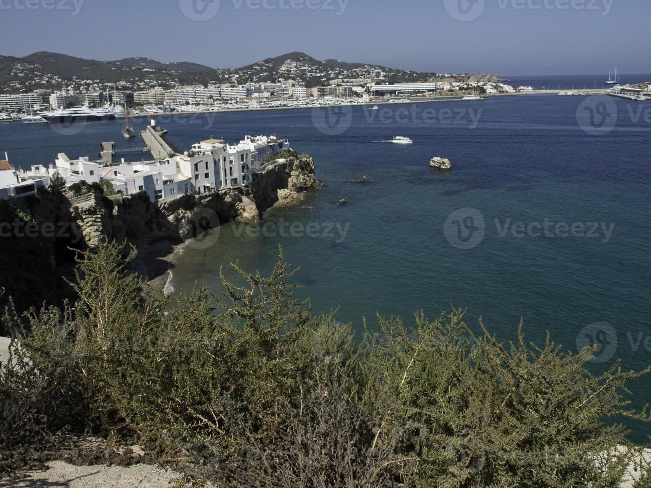 l'isola di ibiza in spagna foto