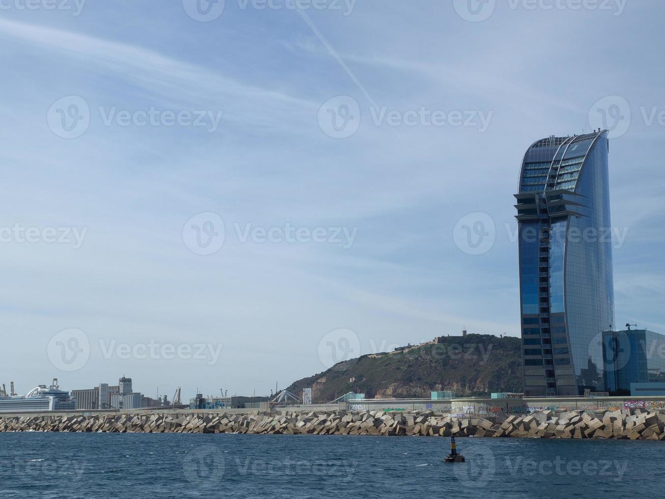 la città di barcellona in spagna foto