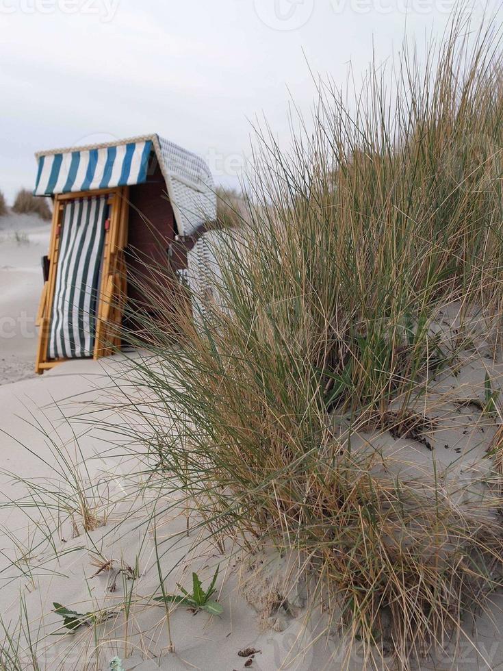 isola di borkum in germania foto