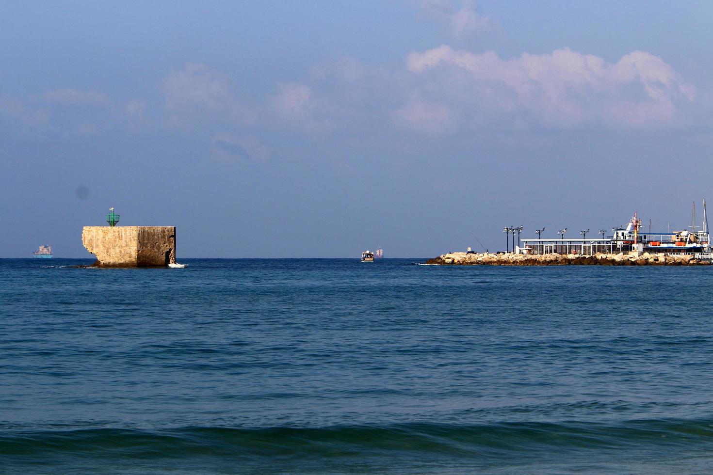 22. 09. 2018 . la città di acri è un'antica fortezza e porto sul Mar Mediterraneo nel nord di Israele. foto