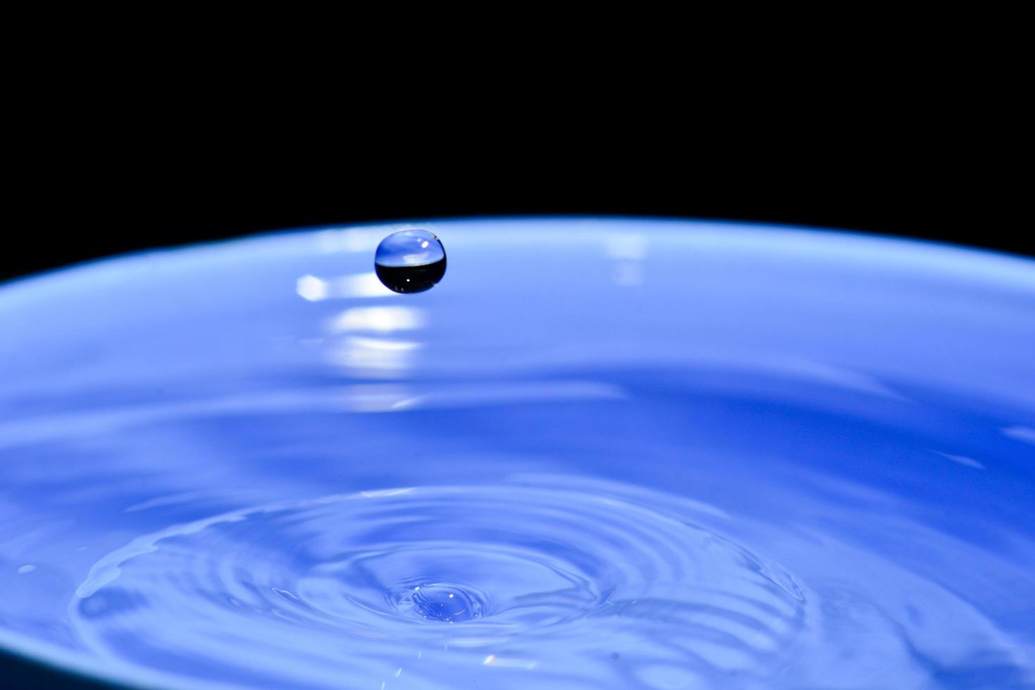 forme astratte dell'acqua. immagine per uno sfondo fatto di acqua. foto