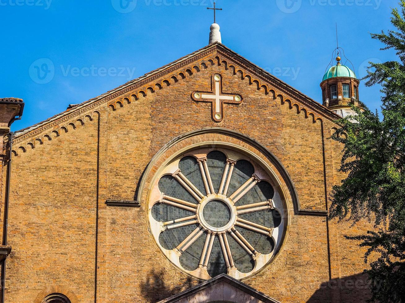 hdr chiesa di san domenico a bologna foto