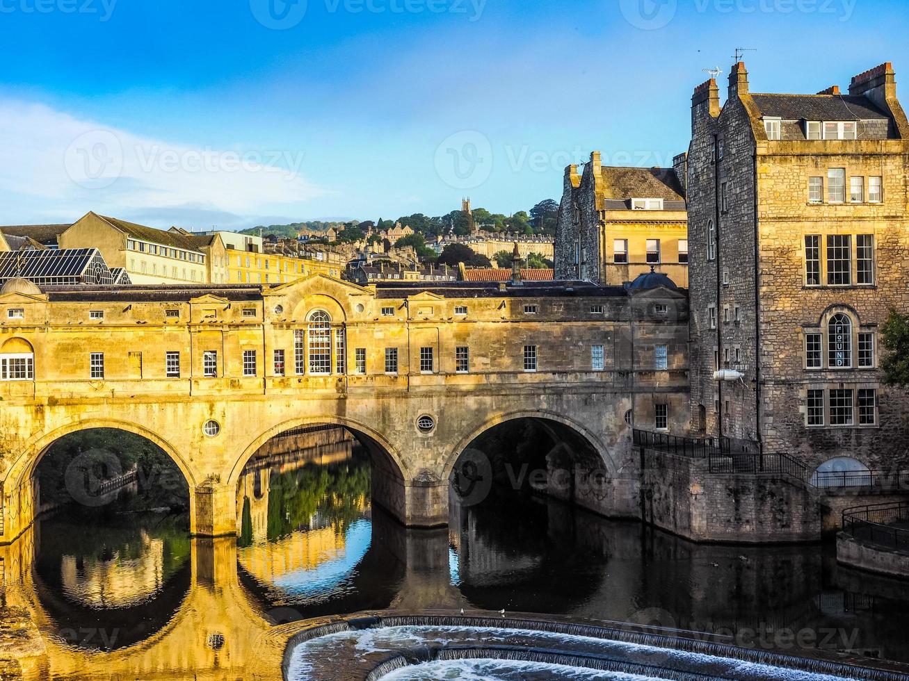 ponte hdr pulteney in bagno foto