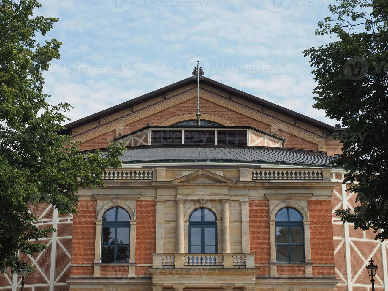 teatro del festival festspielhaus a bayreuth foto