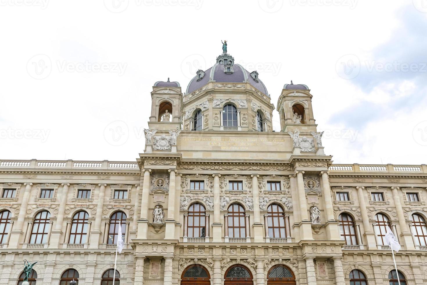 kunsthistorisches museum di vienna, austria foto