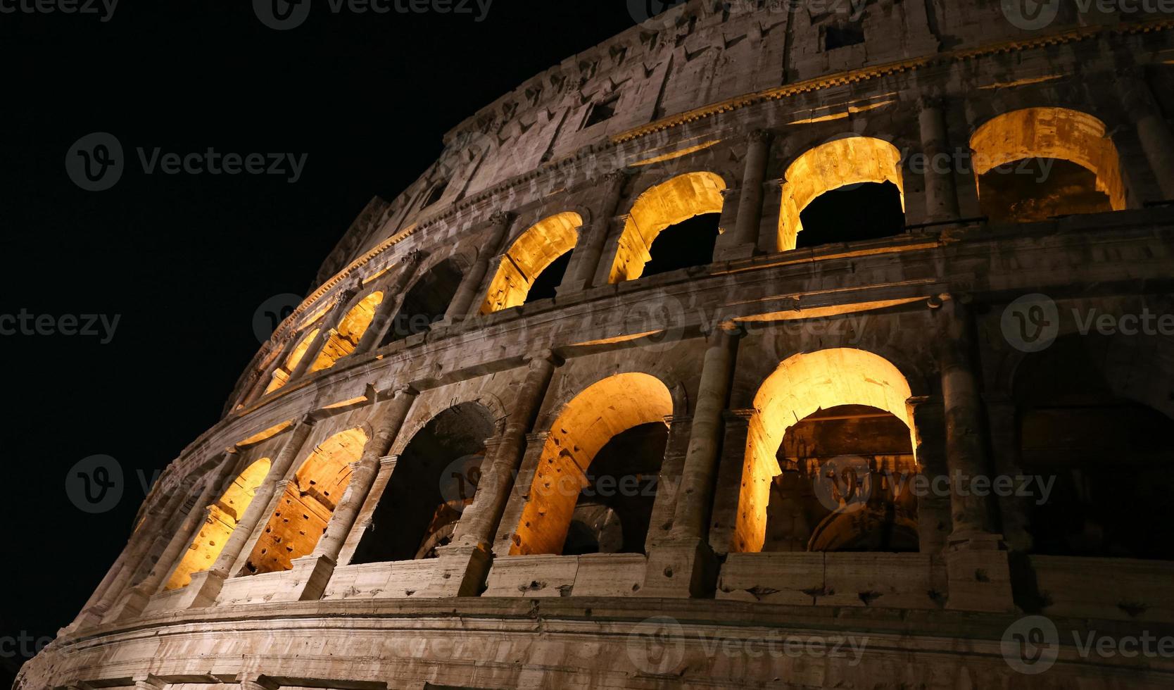 Colosseo a Roma, Italia foto