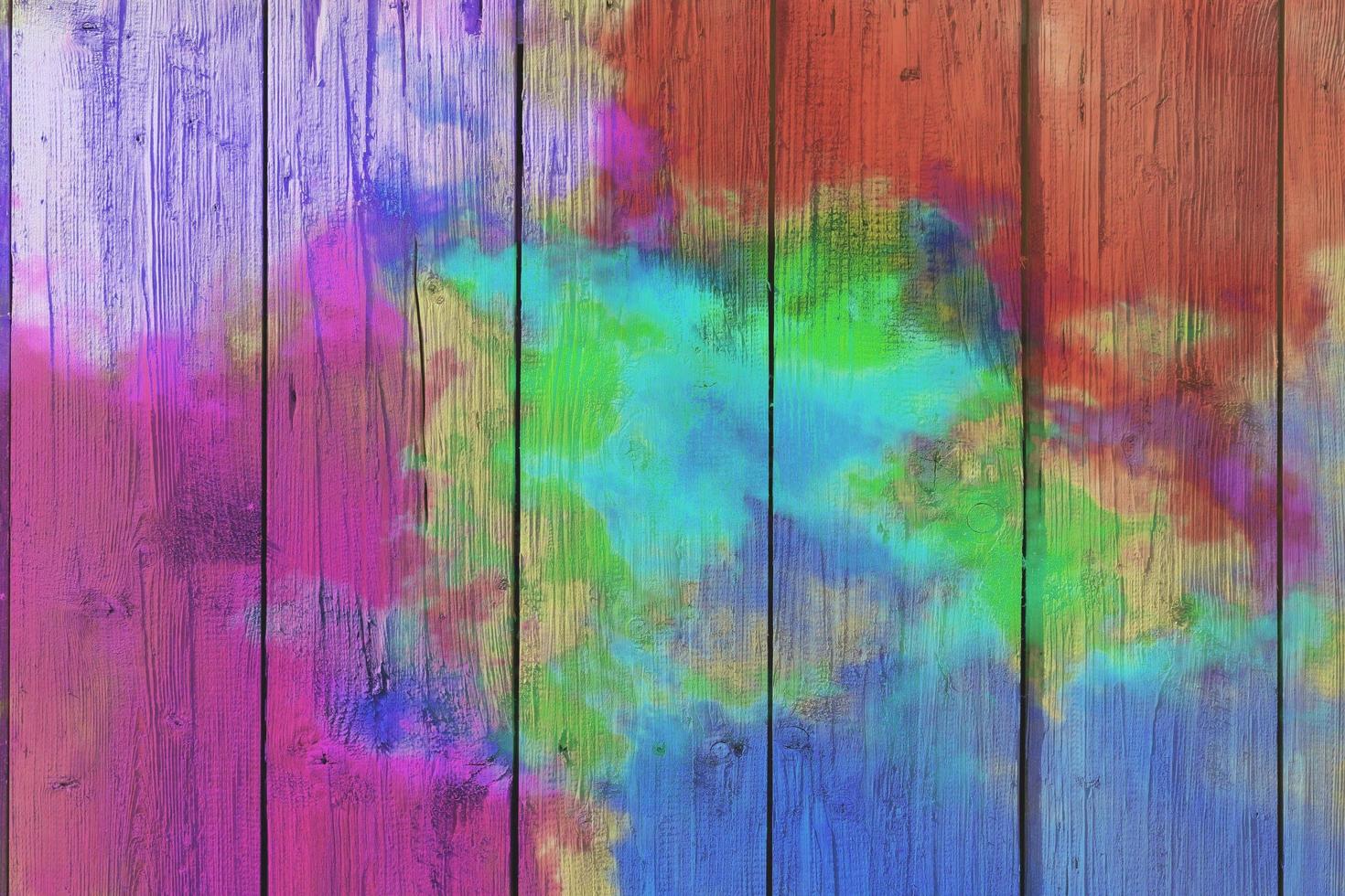 pastello colorato astratto con sfumature multicolori strutturate su sfondo legno, idee grafiche per il web design o banner foto