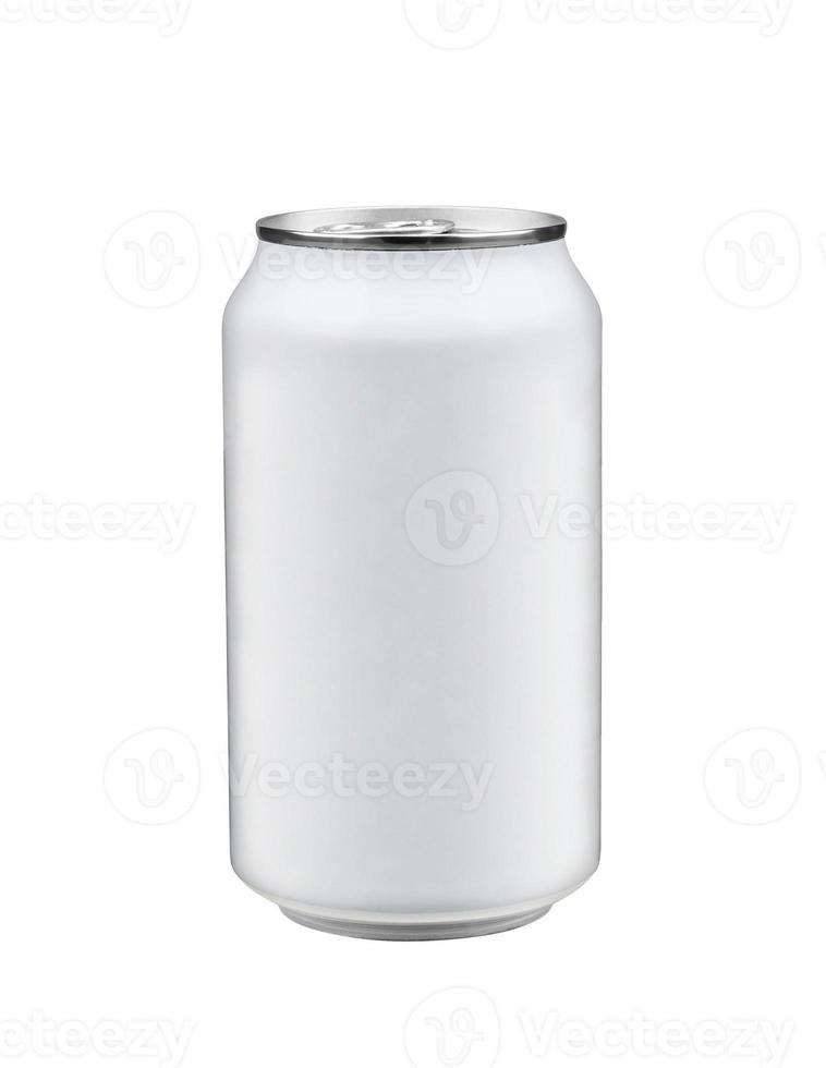 lattina per bevande in alluminio foto