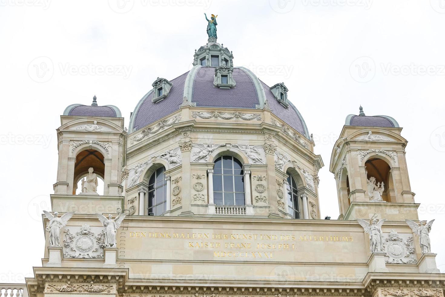 kunsthistorisches museum di vienna, austria foto